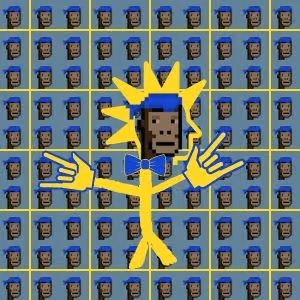 Child version of Crypto Punk 4156 (with ACNUR donation)