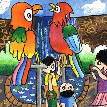 Childhood Art Pieces Retouched