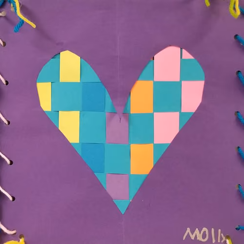 childrens artful work