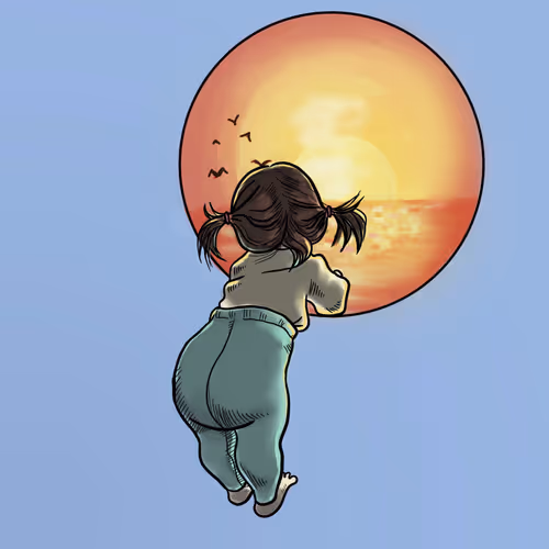 Chill baby girl - old