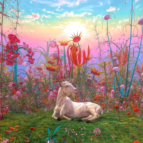 CHILL BABY GOAT by BEEPLE