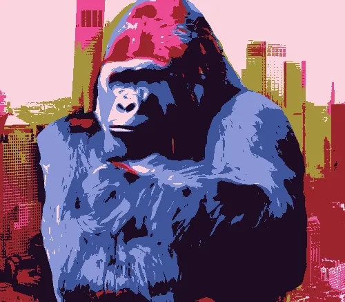 Chillin Gorilla