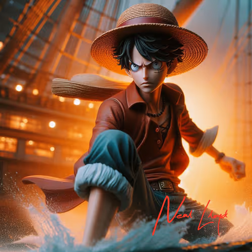 CHIMPMAGNETtrillionaireclub -LUFFY 4
