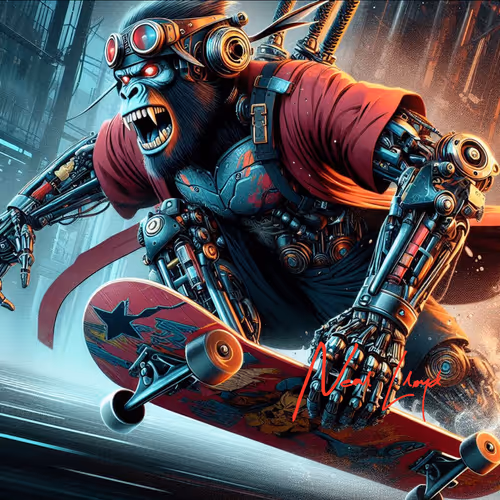 CHIMPMAGNETtrillionaireclub - SKATERBOI 6