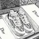 Christian Dior's 2019 Sneakers CryptoKix Edition - old