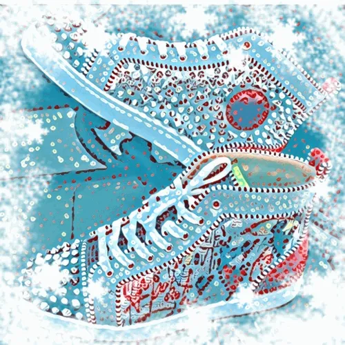 Christian Louboutin Iced Out CryptoKix Edition - old