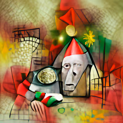 Christmas AI art