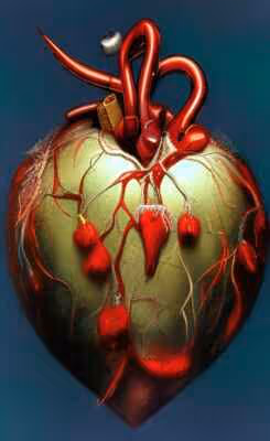 Christmas hearts