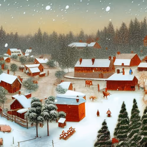 Christmas town-NFT