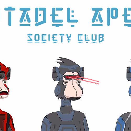 Citadel Apes Society Club: a dystopic saga - old