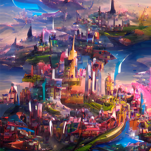 Cities From The Fantasy World