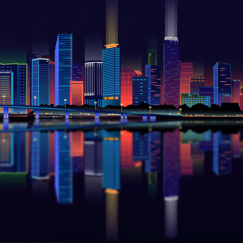 City Scape Skylines - old