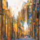City Streets In Summer