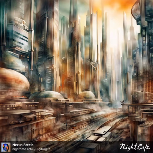 Cityscape Reverie: Cinematic Echoes