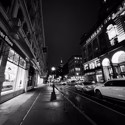 City in Black & White