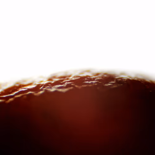 Microscopic red fruit