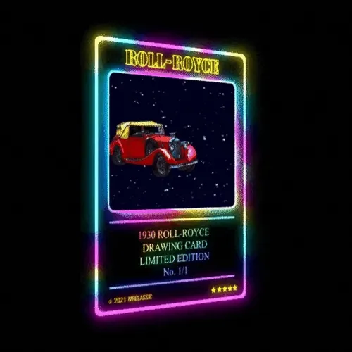 Classic Cars Collectable Cards - old