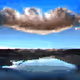 Cloud and water - old