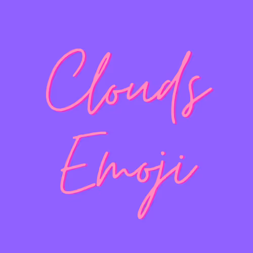 CLOUDS EMOJI