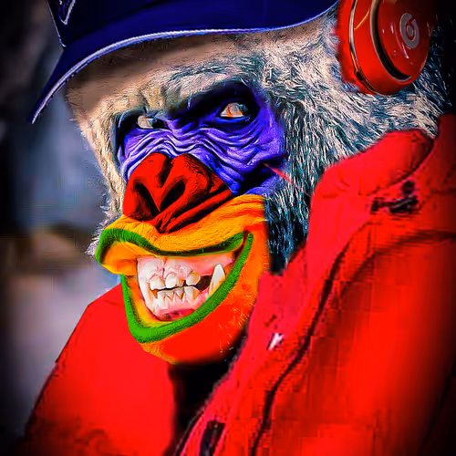Clown Gorilla