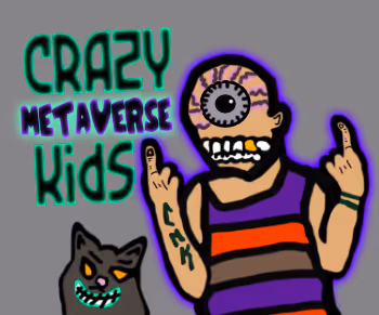 Crazy Metaverse Kids Concept Art - old