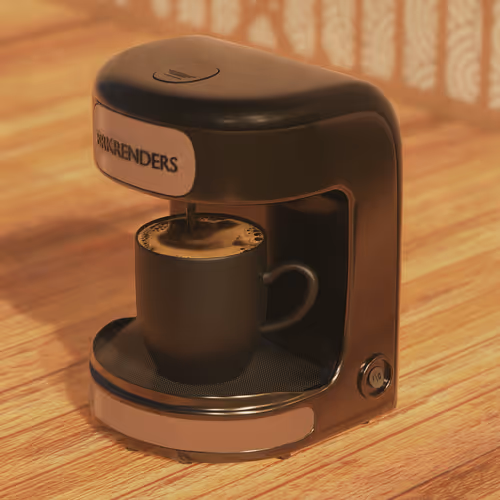 Coffee Machine By Brkrenders #1 - old