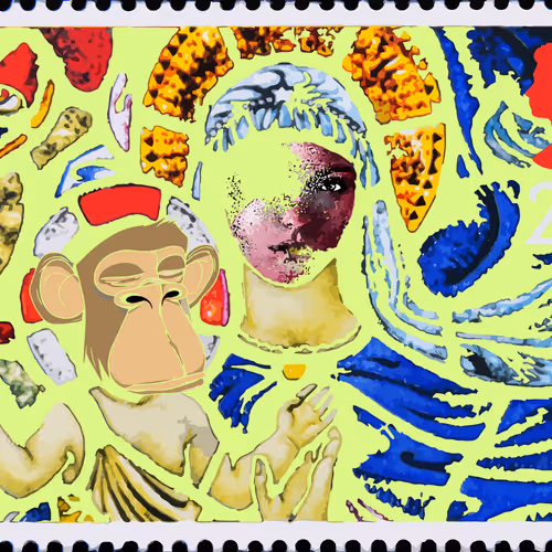 collaboration with famous one (bored ape) - old