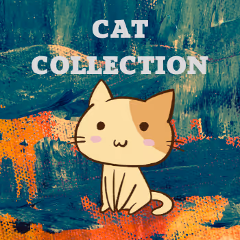 collection of art cats.