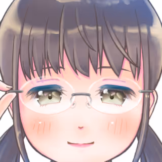 collection of Japanese "KAWAII" girl wearing eyeglasses.