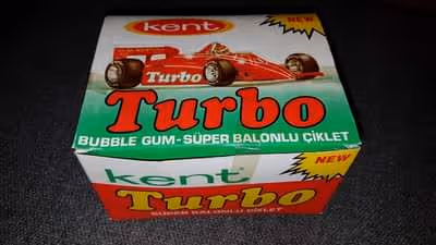 Collection of pictures of chewing gum TURBO