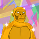 colofull golden apes - old