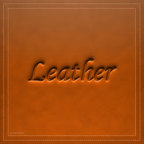 Colored Leather