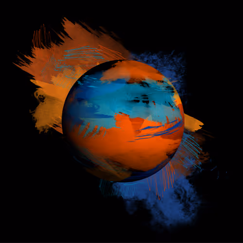 Colorful Energy Spheres - old
