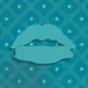 Colored lips
