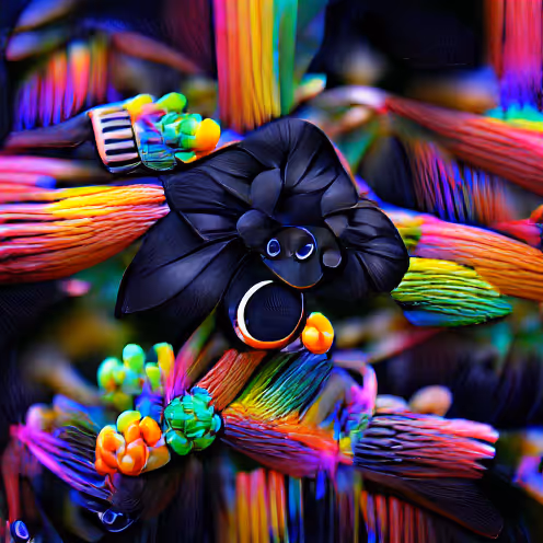 Colorful Black - old - old