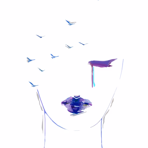 Colorful faces #7 - old