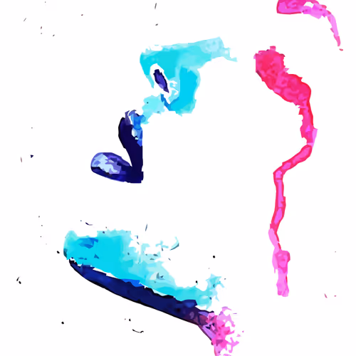 Colorful faces #9 - old