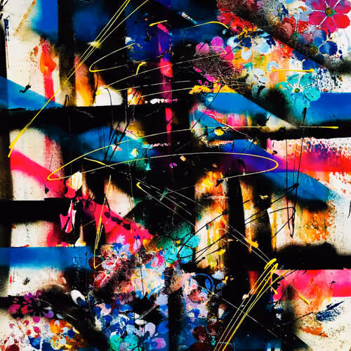 colorful graffiti (Stephanie Dillon) - old