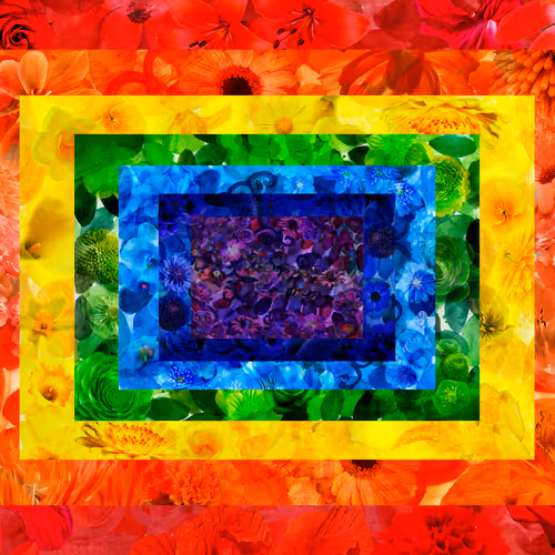 Colorful kaleidoscope