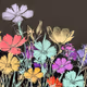 Colorful Wildflowers - Polygon