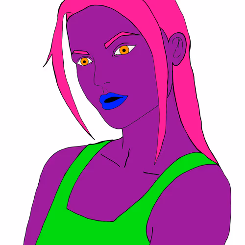 colarfull tattoo models - old