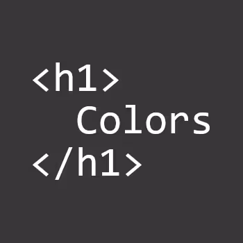 Colors for Programmers