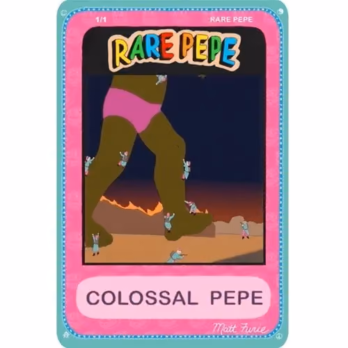 Colossal Pepe by RarePepe