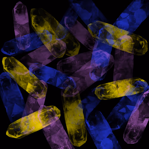 Colourful Crystaline - old
