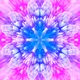 Colourful kaleidoscope. Fractal, Generative Art.