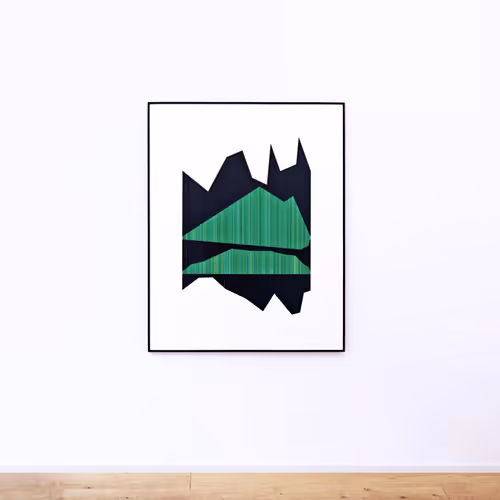 Composition no. 94 (Vertical Line Test) by Marcel Schwittlick