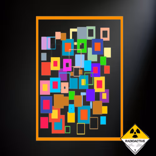 Concept art geometric shapess