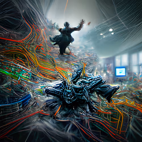 Controled Chaos AI Generated Art