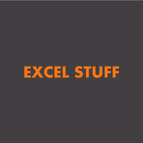 COOL EXCEL STUFF - old