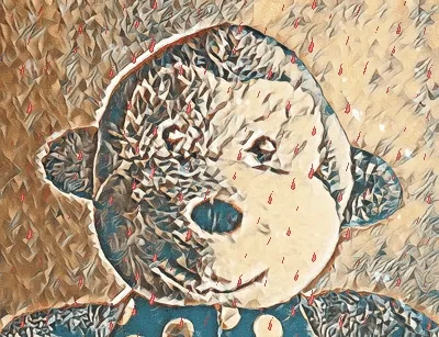 Cool monkey making a scene